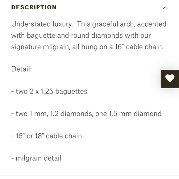 Jennie Kwon Designs Baguette Wave Necklace - Picture 7 of 8